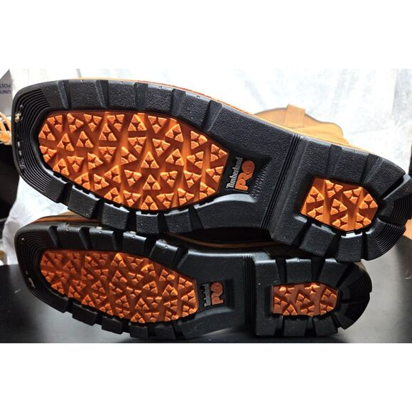 Men's Timberland PRO True Grit Pull-On Composite Toe Waterproof Boots - Size 10W - Picture 10 of 12